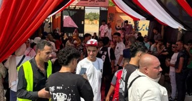 إقبال مكثف للشباب في انتخابات الشيوخ بحدائق أكتوبر