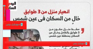 تحليل شامل لأسباب انهيار مبنى سكني ثلاثي الطوابق في عين شمس
