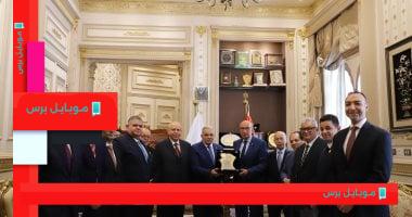 تهنئة رئيس نادى قضاة مصر لرئيس محكمة النقض بمناسبة توليه المنصب الجديد