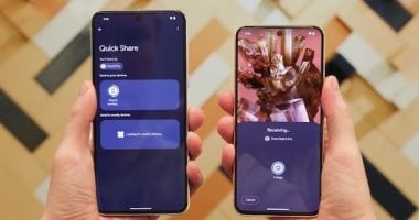 جوجل تعزز تجربة المستخدم بإطلاق ميزة Quick Share لنقل البيانات بين أندرويد وآيفون