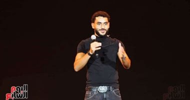 خالد على شقيق ويجز يذهل الجمهور بأغانيه خلال مهرجان العلمين