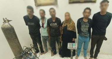 ضبط المتهمين بسرقة قضبان السكة الحديد من قبل الداخلية
