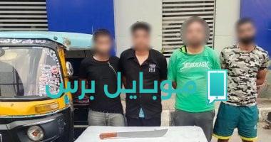 ضبط المتهمين في واقعة مشاجرة بسبب أجرة توك توك بالزاوية الحمراء