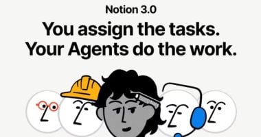 Notion تطلق عميل ذكاء اصطناعي متطور يعزز الإنتاجية البشرية