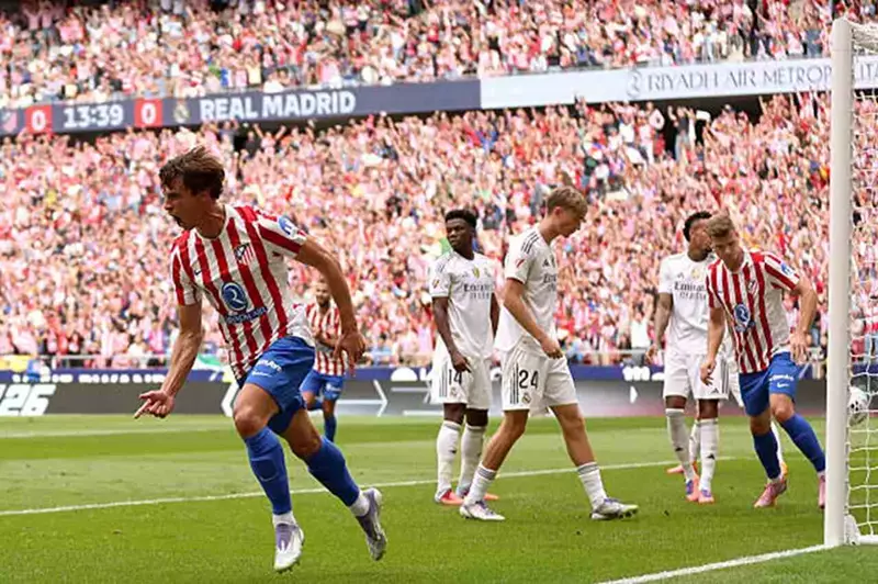 أتلتيكو مدريد يقدم عرضاً مبهراً بفوزه القوي على ريال مدريد في ديربي الليجا