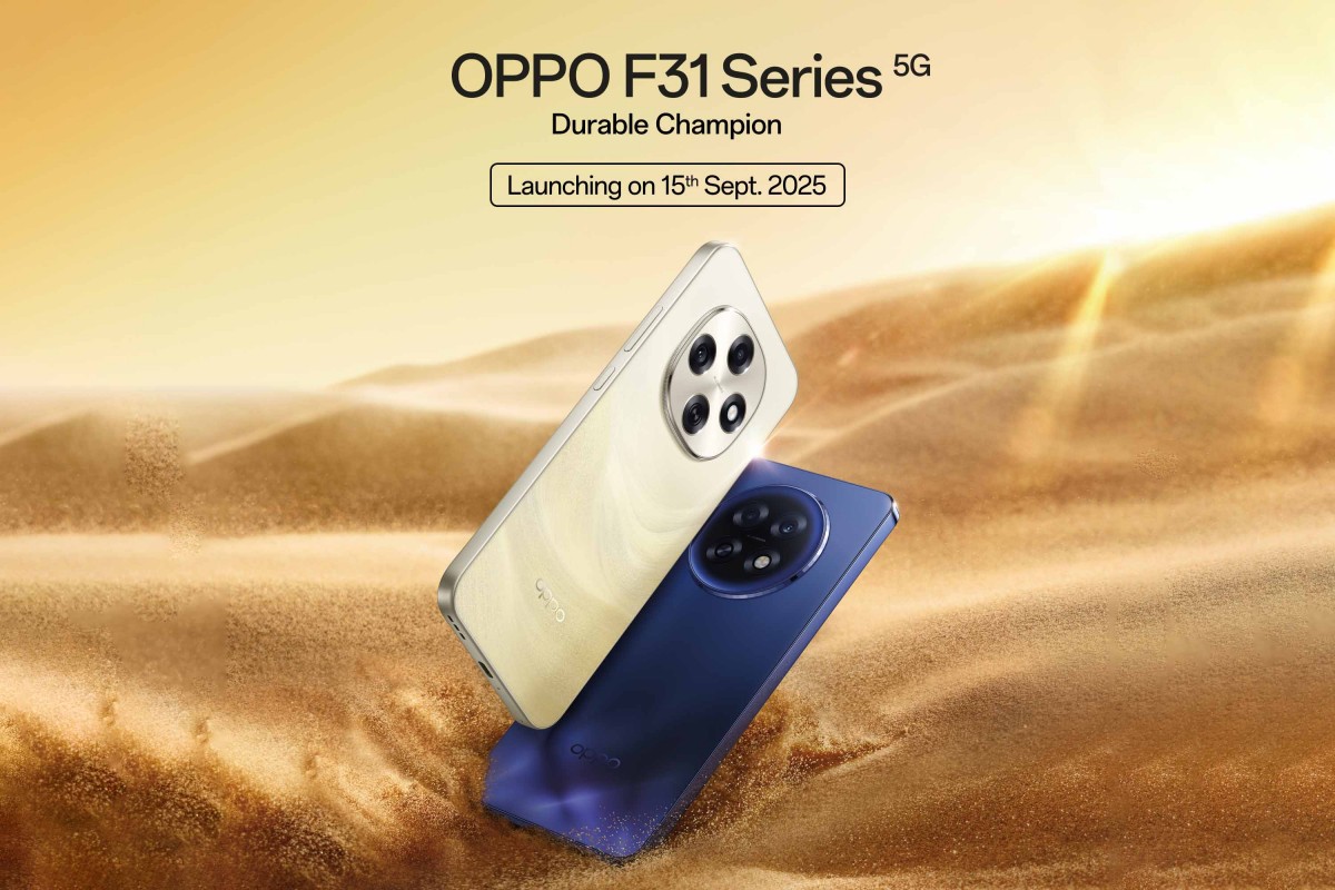 تأكيد رسمي شامل لمواصفات سلسلة OPPO F31 وأنظمتها الجديدة
