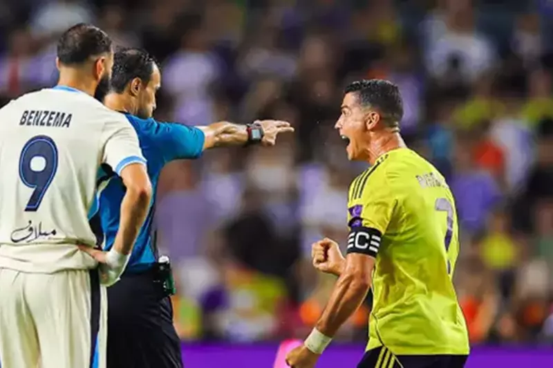 رونالدو وبنزيما: صراع العمالقة في كلاسيكو الاتحاد والنصر