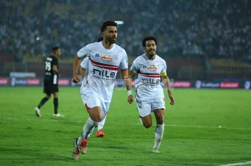 عبد الله السعيد يتألق ويسجل هدف الزمالك الأول في مواجهة الإسماعيلي