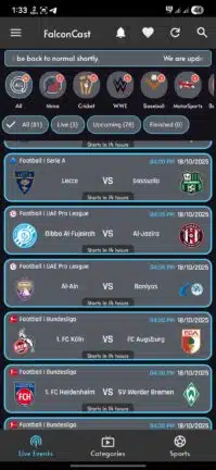 تحميل تطبيق FalconCast مهكر Apk للاندرويد 2026 أخر إصدار مجانا تحميل تطبيق FalconCast مهكر Apk للاندرويد 2026 أخر إصدار مجانا