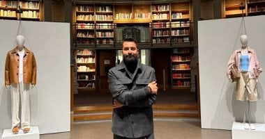 أسبوع الموضة في باريس: أحمد حاتم يتألق بالأناقة والتميز