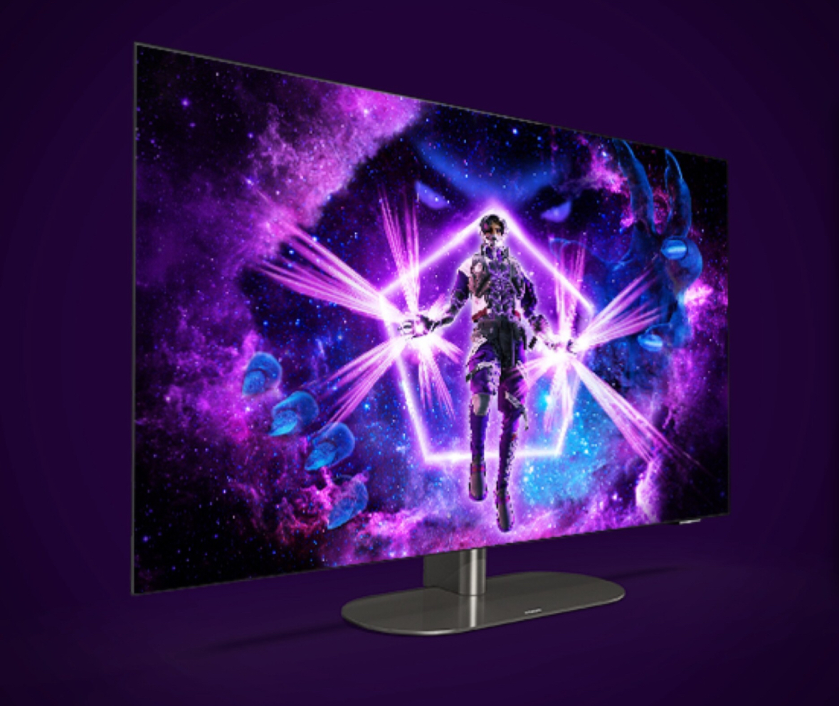 ابتكار الشاشة: AOC تقدم شاشة OLED 42 بوصة بتردد 144 هرتز ونظام تشغيل اندرويد