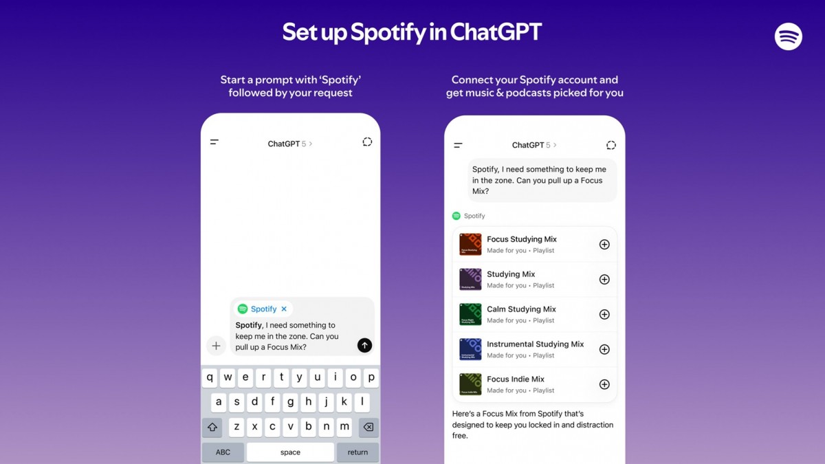 استخدام ChatGPT لإنشاء قوائم تشغيل موسيقية مخصصة على Spotify