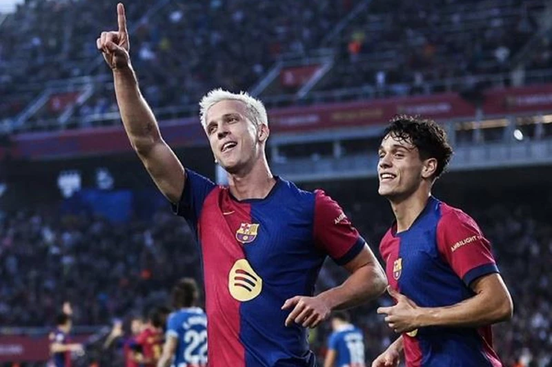 برشلونة يكشف عن تفاصيل إصابة داني أولمو ومدتها المتوقعة
