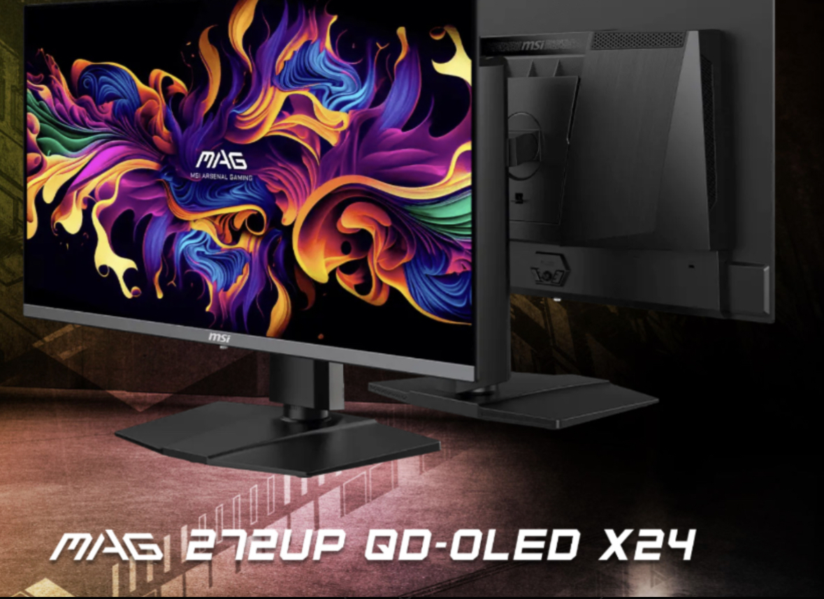 شاشة MSI MAG 272UP X24: ثورة في عالم الألعاب بدقة 4K ومعدل تحديث 240 هرتز