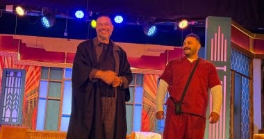 ماجد المصري يتألق كضيف شرف في مهرجان نقابة المهن التمثيلية بعرض “عين العقل”