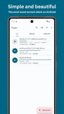 تحميل تطبيق Flud+ Torrent Downloader مهكر Apk للاندرويد 2026 أخر إصدار مجانا تحميل تطبيق Flud+ Torrent Downloader مهكر Apk للاندرويد 2026 أخر إصدار مجانا