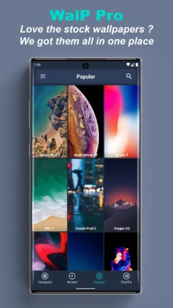 تحميل تطبيق WalP Pro مهكر Apk للاندرويد 2026 أخر إصدار مجانا تطبيق WalP Pro مهكر