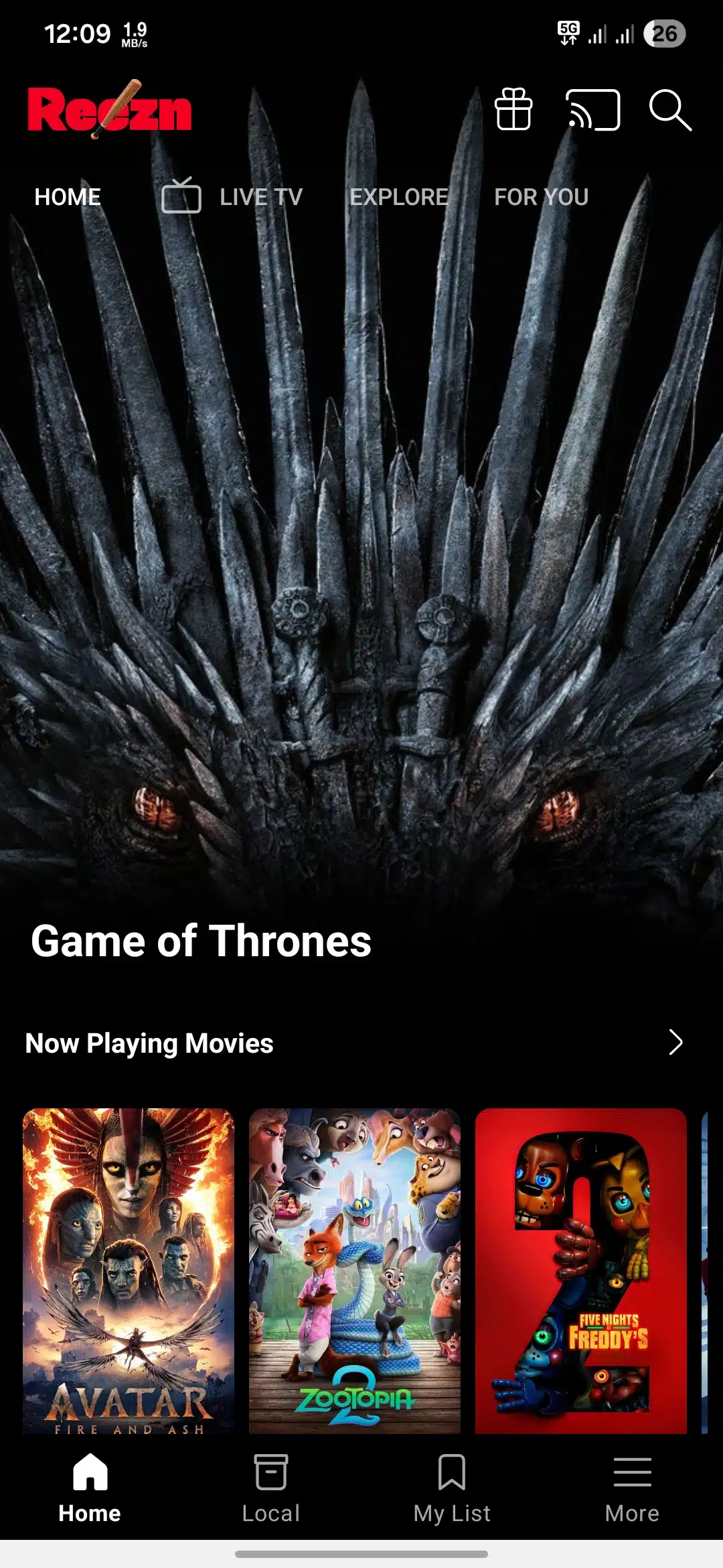 تحميل تطبيق Reezn TV v1.9.3 مهكر Apk للاندرويد 2026 أخر إصدار مجانا تحميل تطبيق Reezn TV v1.9.3 مهكر Apk للاندرويد 2026 أخر إصدار مجانا