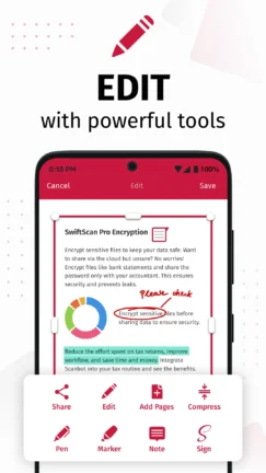 تحميل برنامج SwiftScan مهكر Apk للاندرويد 2026 أخر إصدار مجانا تحميل برنامج SwiftScan مهكر Apk للاندرويد 2026 أخر إصدار مجانا