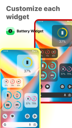 تحميل تطبيق Battery Widget مهكر Apk للاندرويد 2026 أخر إصدار مجانا تطبيق Battery Widget مهكر