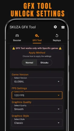 تحميل تطبيق SKUZA Game Booster مهكر Apk للاندرويد 2026 أخر إصدار مجانا تحميل تطبيق SKUZA Game Booster مهكر Apk للاندرويد 2026 أخر إصدار مجانا