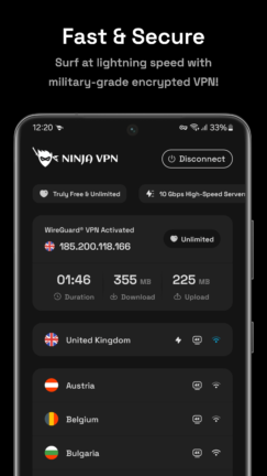 تحميل برنامج Ninja Vpn مهكر Apk للاندرويد 2026 أخر إصدار مجانا تحميل برنامج Ninja Vpn مهكر Apk للاندرويد 2026 أخر إصدار مجانا